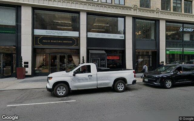 Street view of Felix Roasting Co.