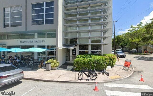 Street view of Madruga Bakery