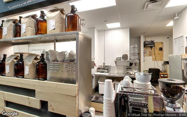 Street view of Naughty Coffee