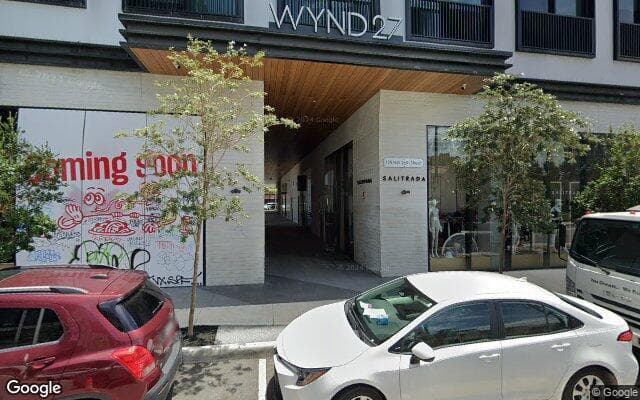 Street view of The Coffee - Wynwood