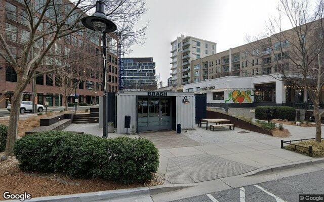 Street view of BRASH Coffee