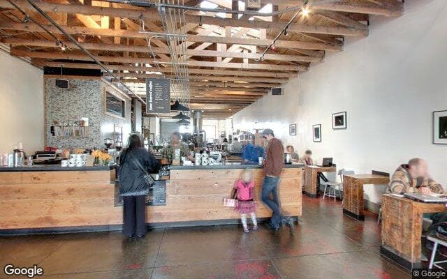 Street view of Four Barrel Coffee