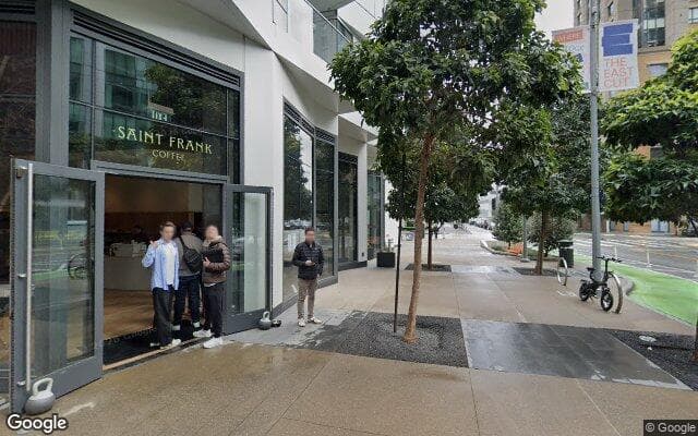 Street view of Saint Frank Coffee