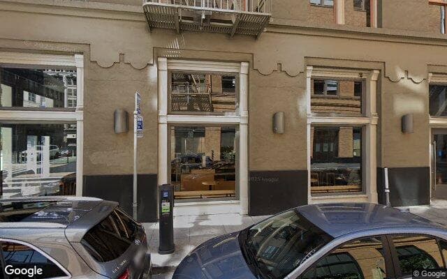 Street view of Blue Bottle Coffee