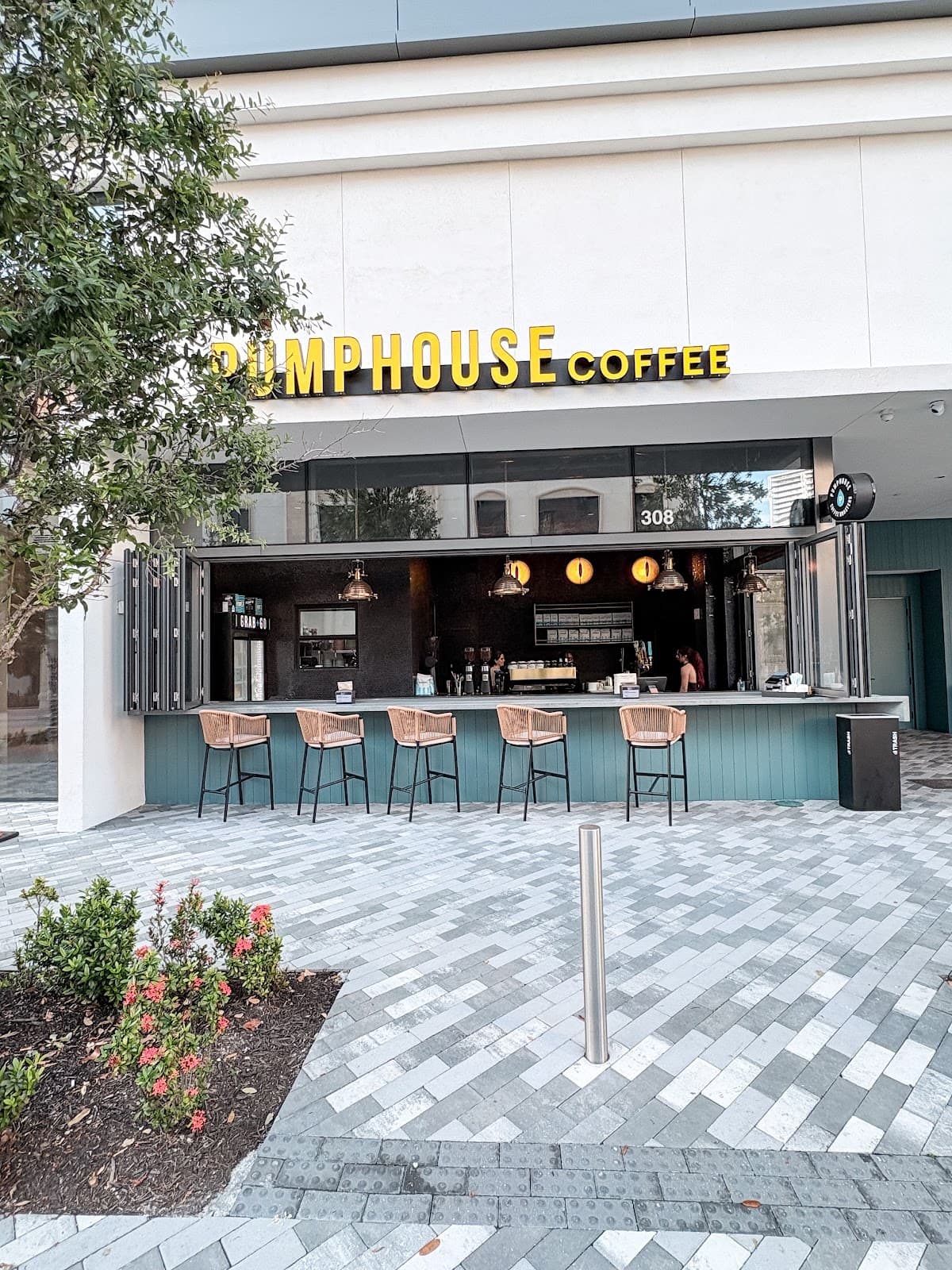 Pumphouse Coffee Downtown at 300 Banyan