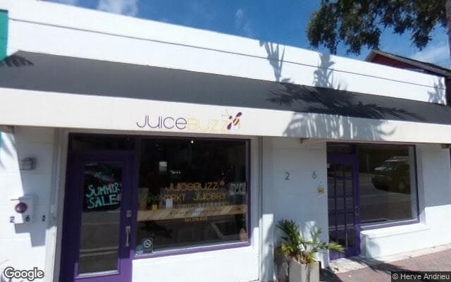 Street view of Deke's in Delray