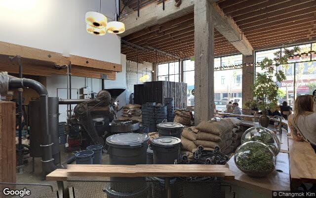 Street view of Sightglass Coffee