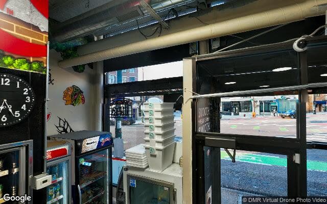 Street view of Big Shoulders Coffee