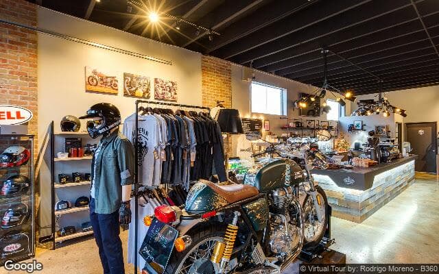Street view of Imperial Moto Café